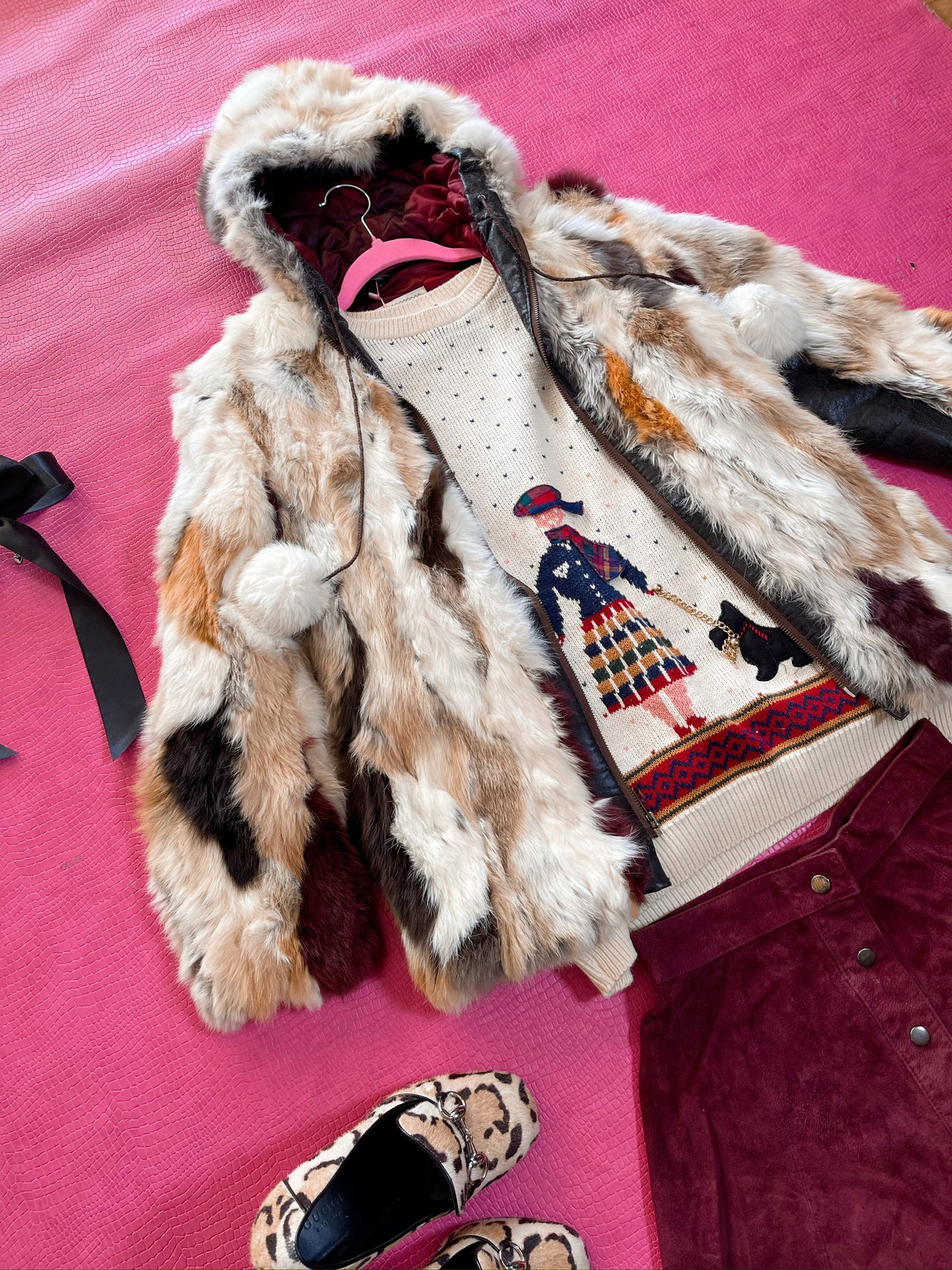 Vintage 80s 90s "Sweater Loft USA" Novelty Knit Sweater - Fits Up To Size XL