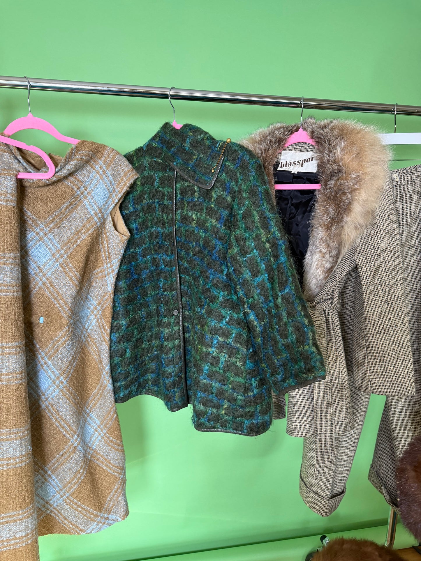 60s Vintage Bonnie Cashin Wool Boucle Jacket Fits CS-M