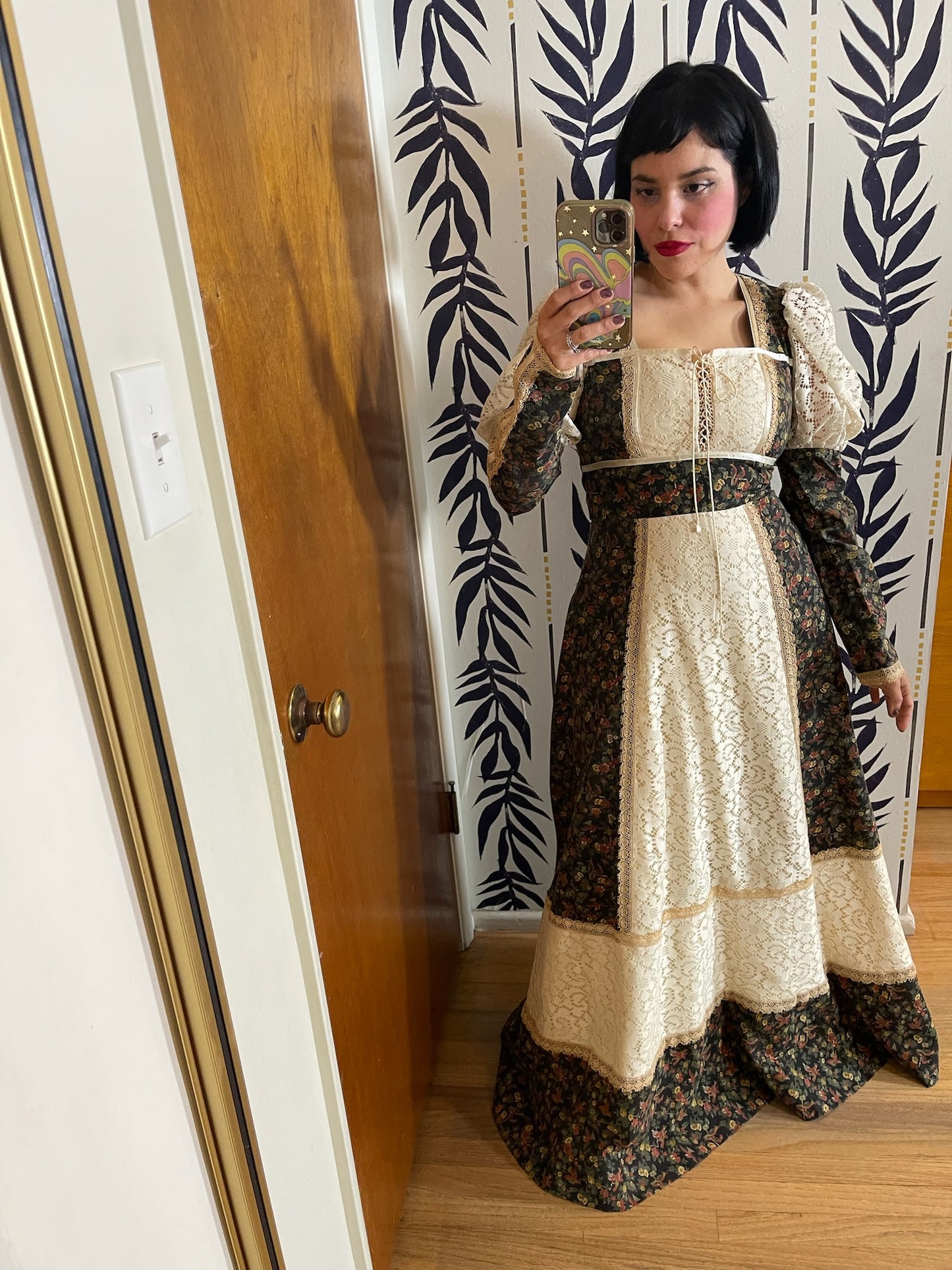 Vintage 70s "Gunne Sax" Prairie Dress - Best Fits Size XS-S