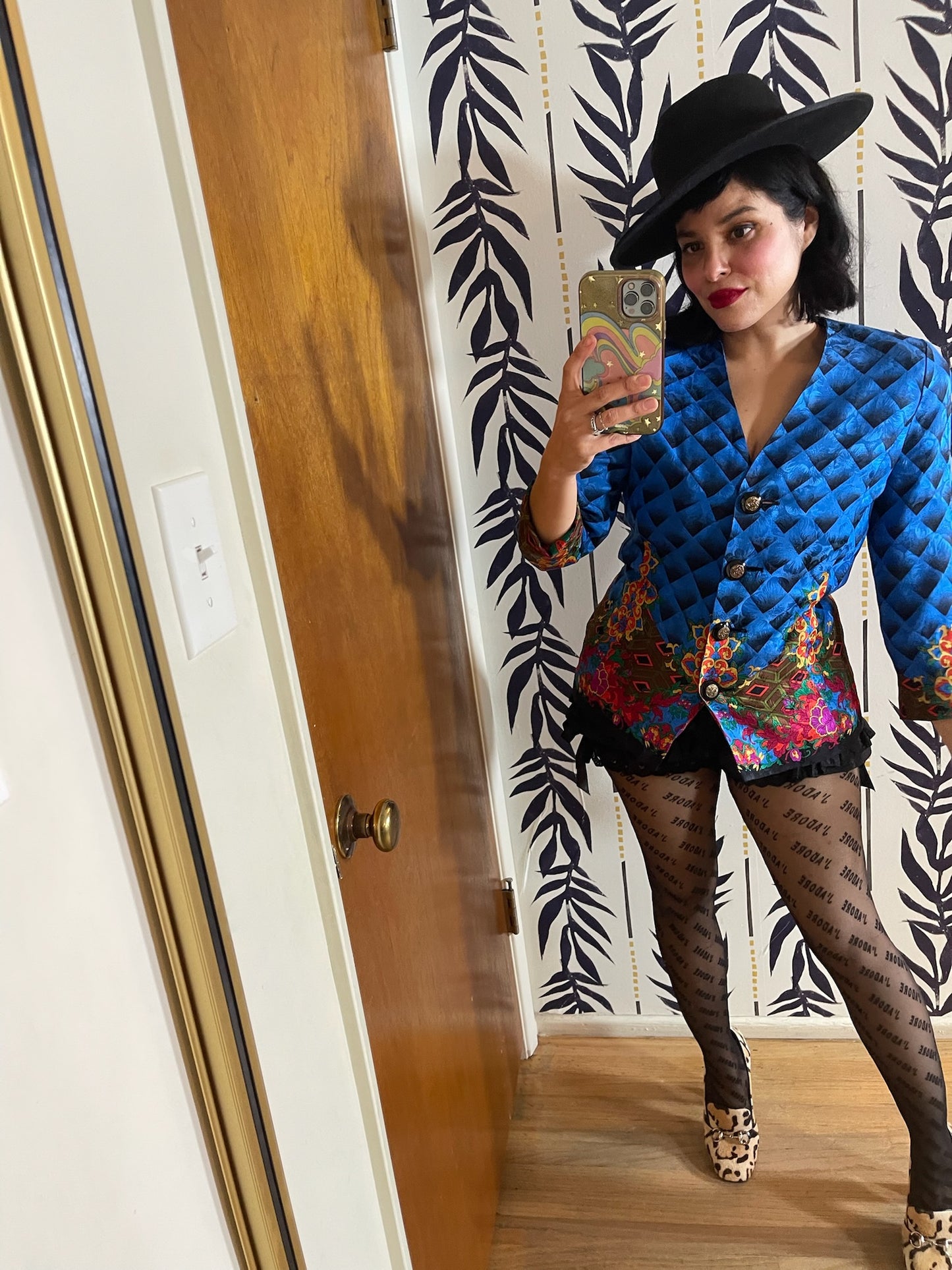 Vintage 80s "Anne Crimmins for Umi Collections" Silk Blouse - Best Fits Size XS-M