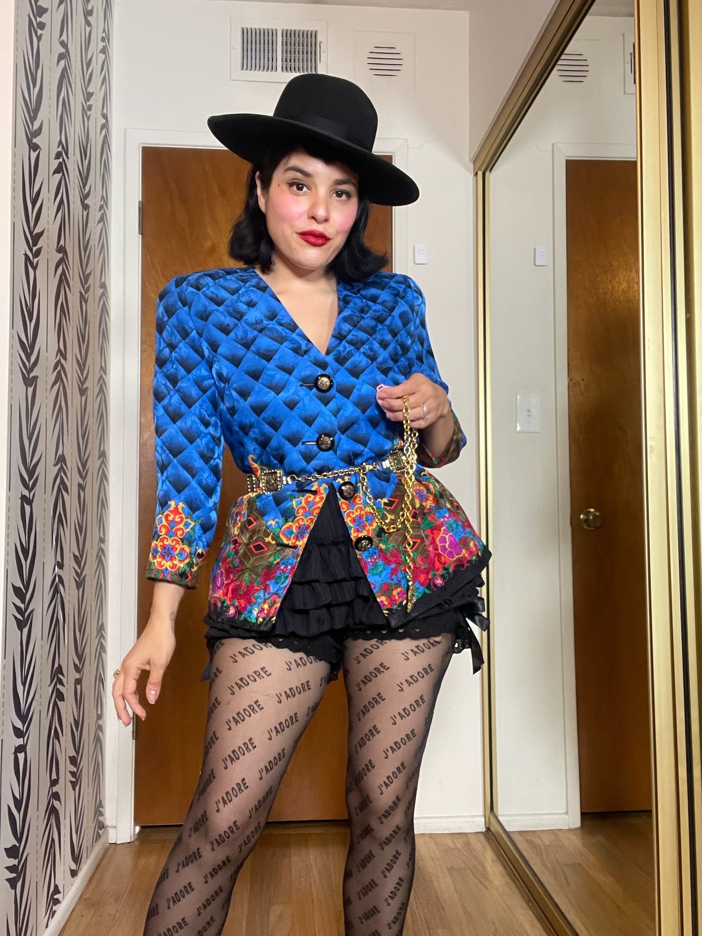 Vintage 80s "Anne Crimmins for Umi Collections" Silk Blouse - Best Fits Size XS-M