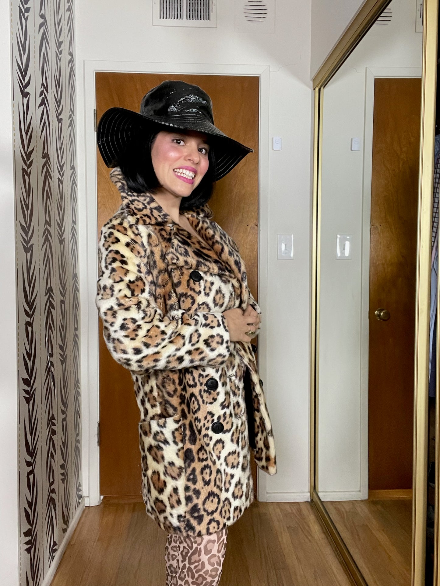 Vintage 60s "The Vogue" Jaguar Coat - Fits Most Sizes