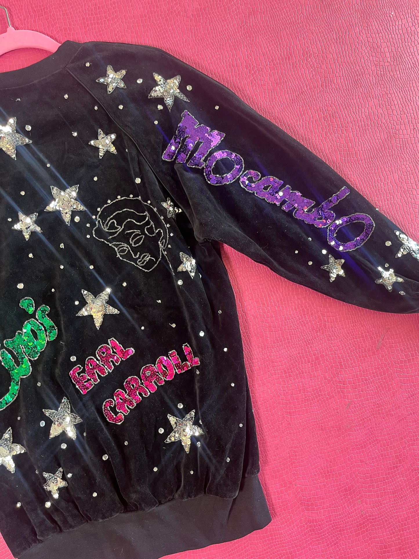 Vintage 80s "Bonnie Boerer & Co." Beaded Sweater - Fits Up to Size L, Possibly XL