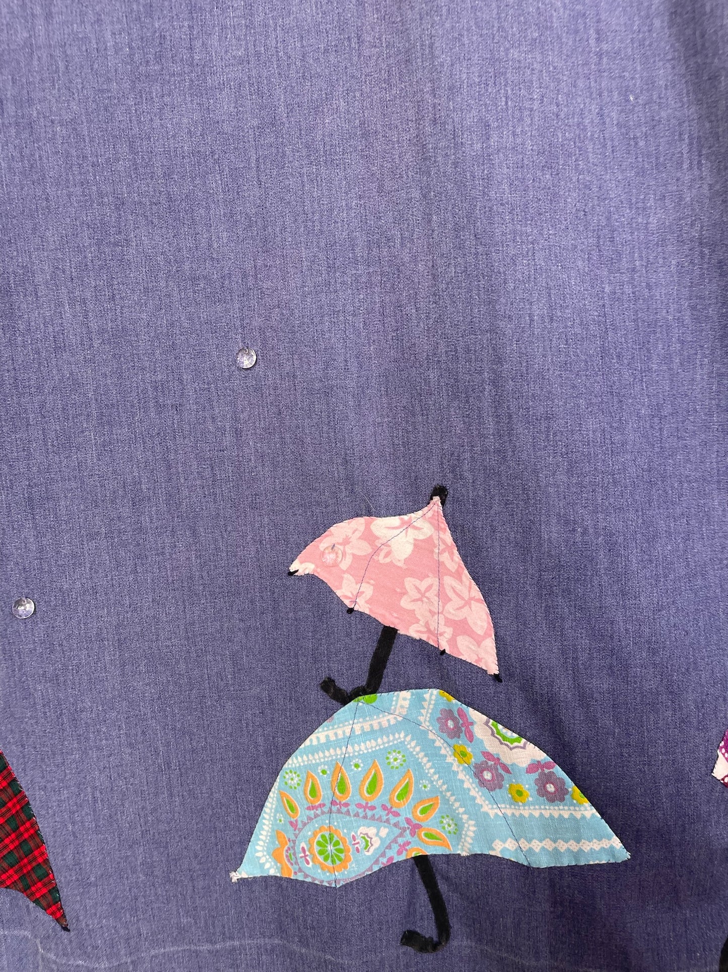 Vintage 70s Novelty Umbrella Skirt - Best Fits XS