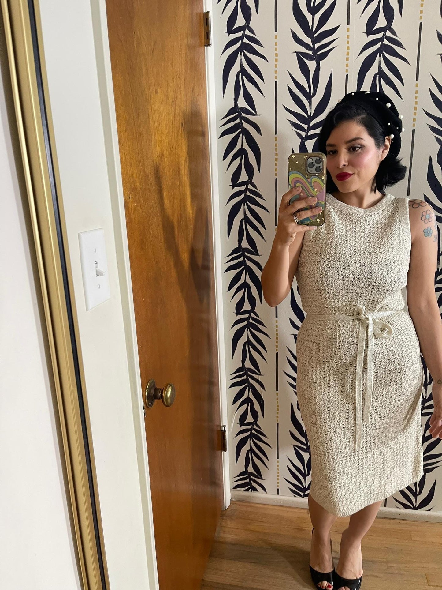 Vintage Goldworm Knits 3-Piece Dress Set - Best Fits Size S-L