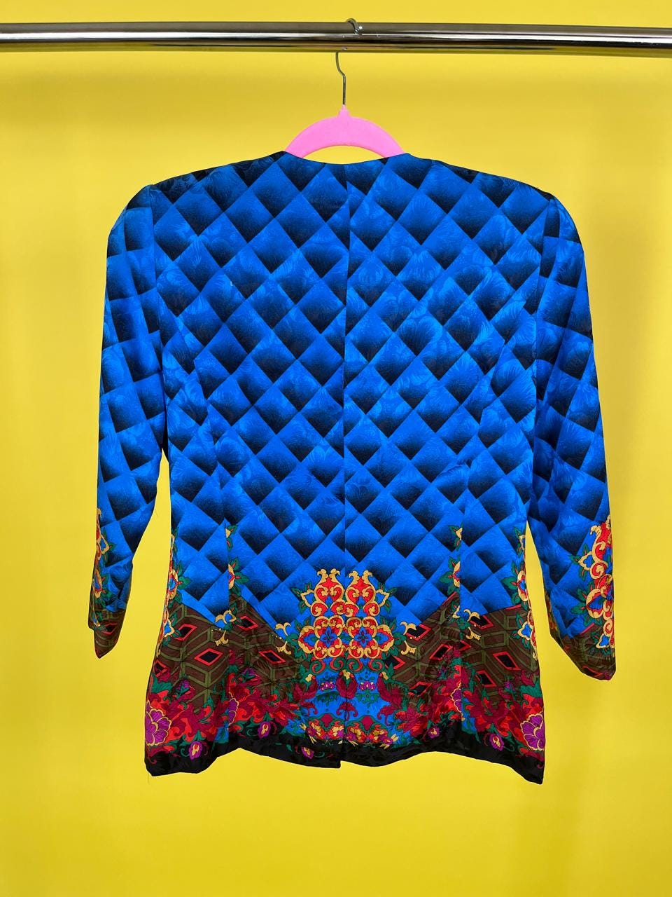 Vintage 80s "Anne Crimmins for Umi Collections" Silk Blouse - Best Fits Size XS-M