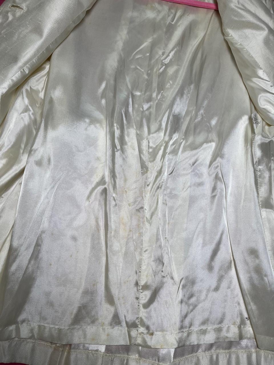 Vintage 80s 90s "Coverups" White Jacket - Fits Size XS-M