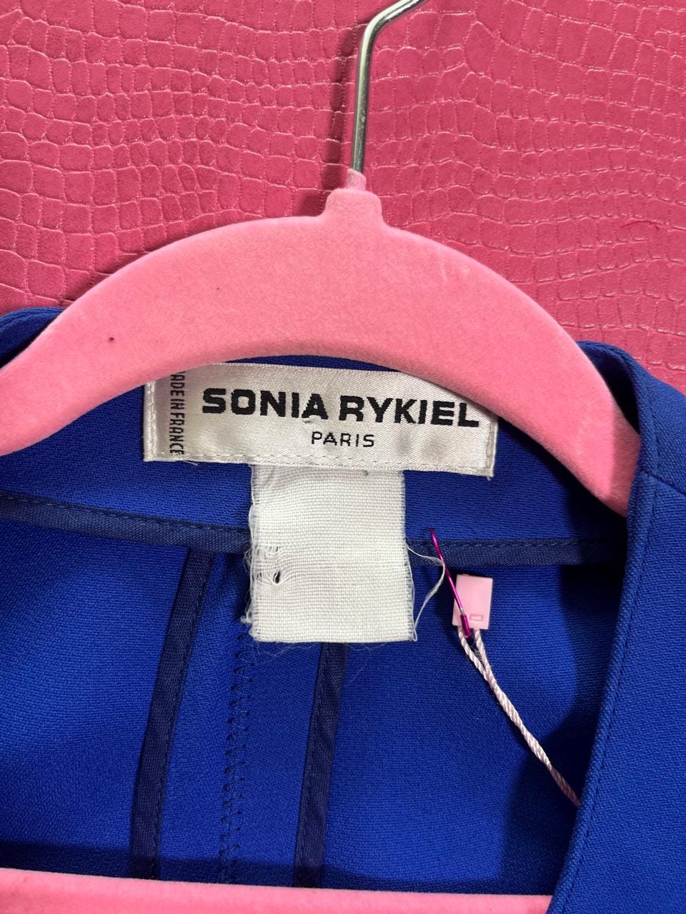 Vintage 80s 90s "Sonia Rykiel Paris" Blue Blazer Dress - Best Fits Size XS-M