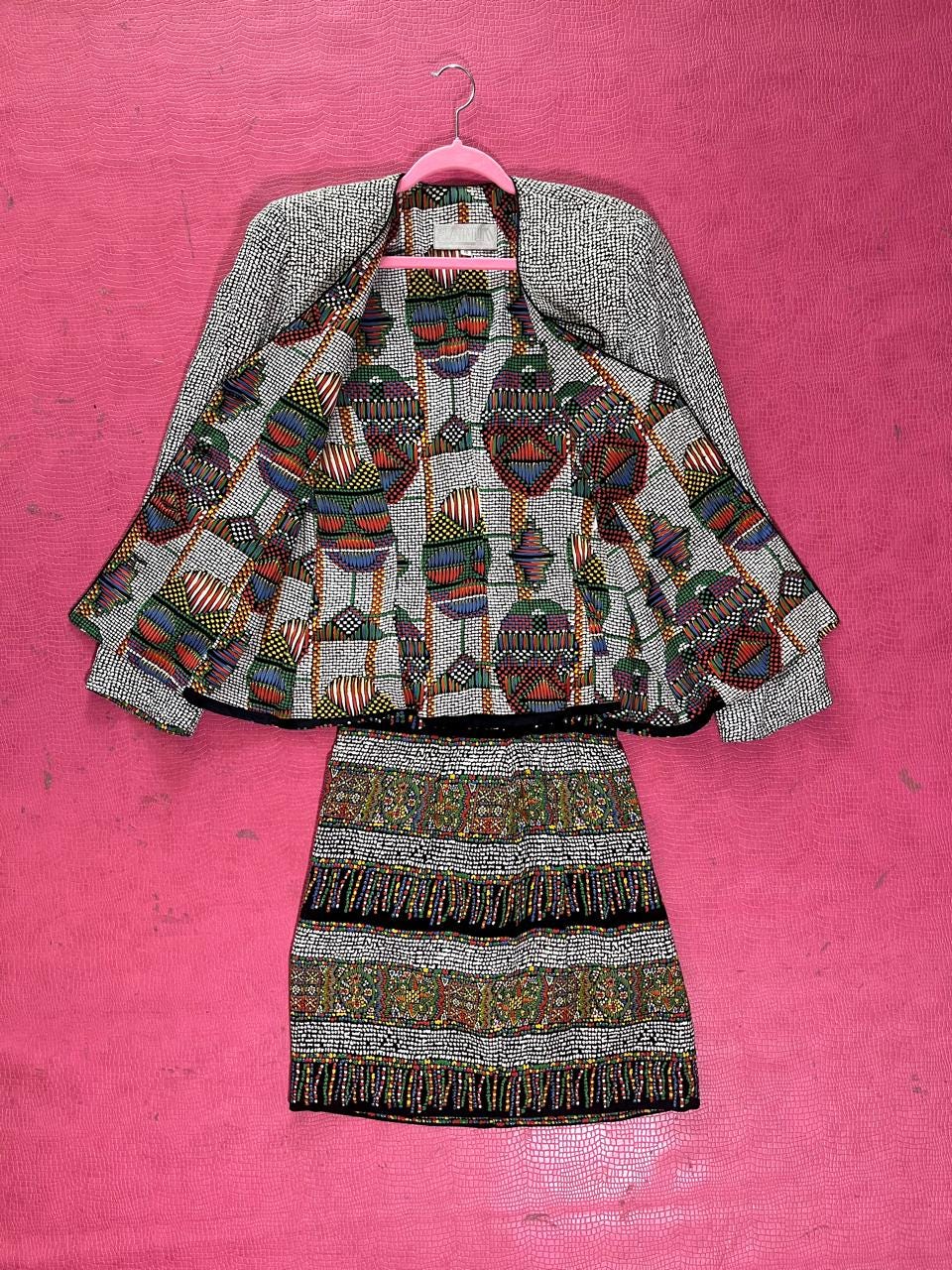 Vintage 80s 3-piece "Platinum" Set - Best Fits Size XS-M