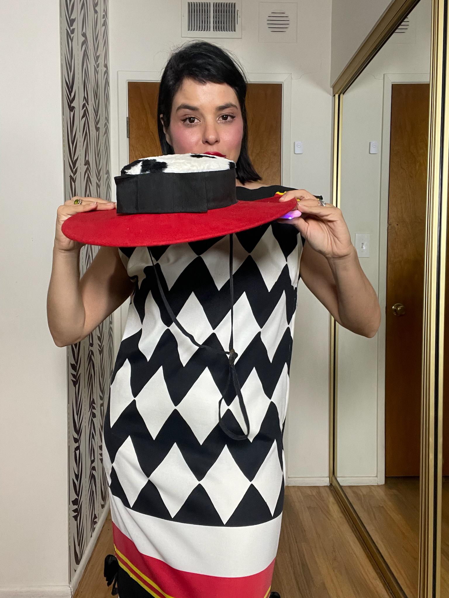 Vintage 60s Wool Felt Western Style Hat