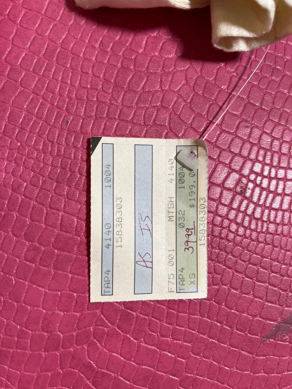 Vintage 80s 90s "Coverups" White Jacket - Fits Size XS-M