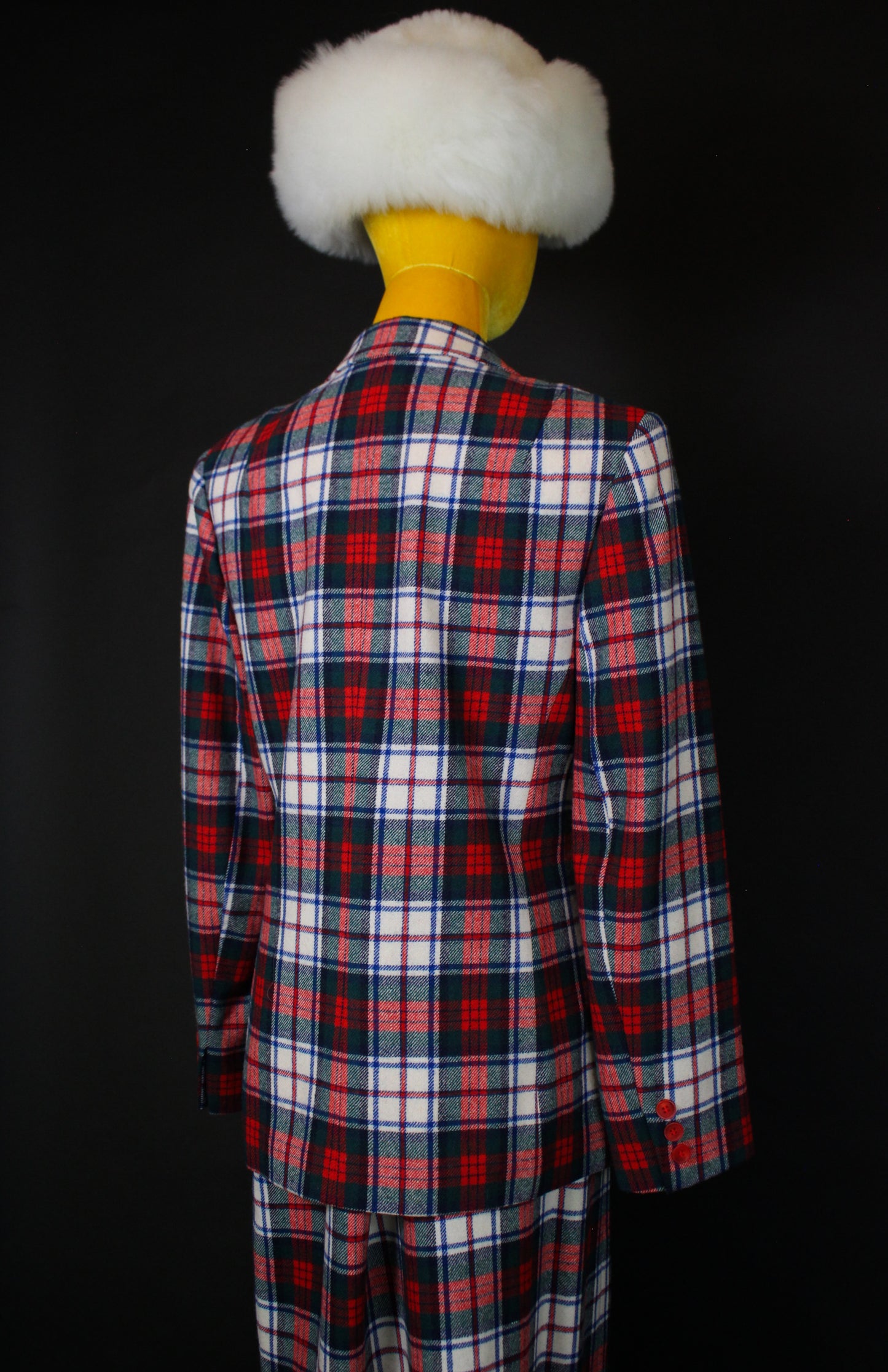 Vintage 60s / 70s "Pendleton" Pure Virgin Wool Blazer & Pencil Skirt Set Best Fits Sizes S-M