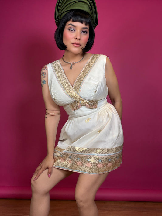 Vintage 60s Silver Snake Collar Fits Most Sizes