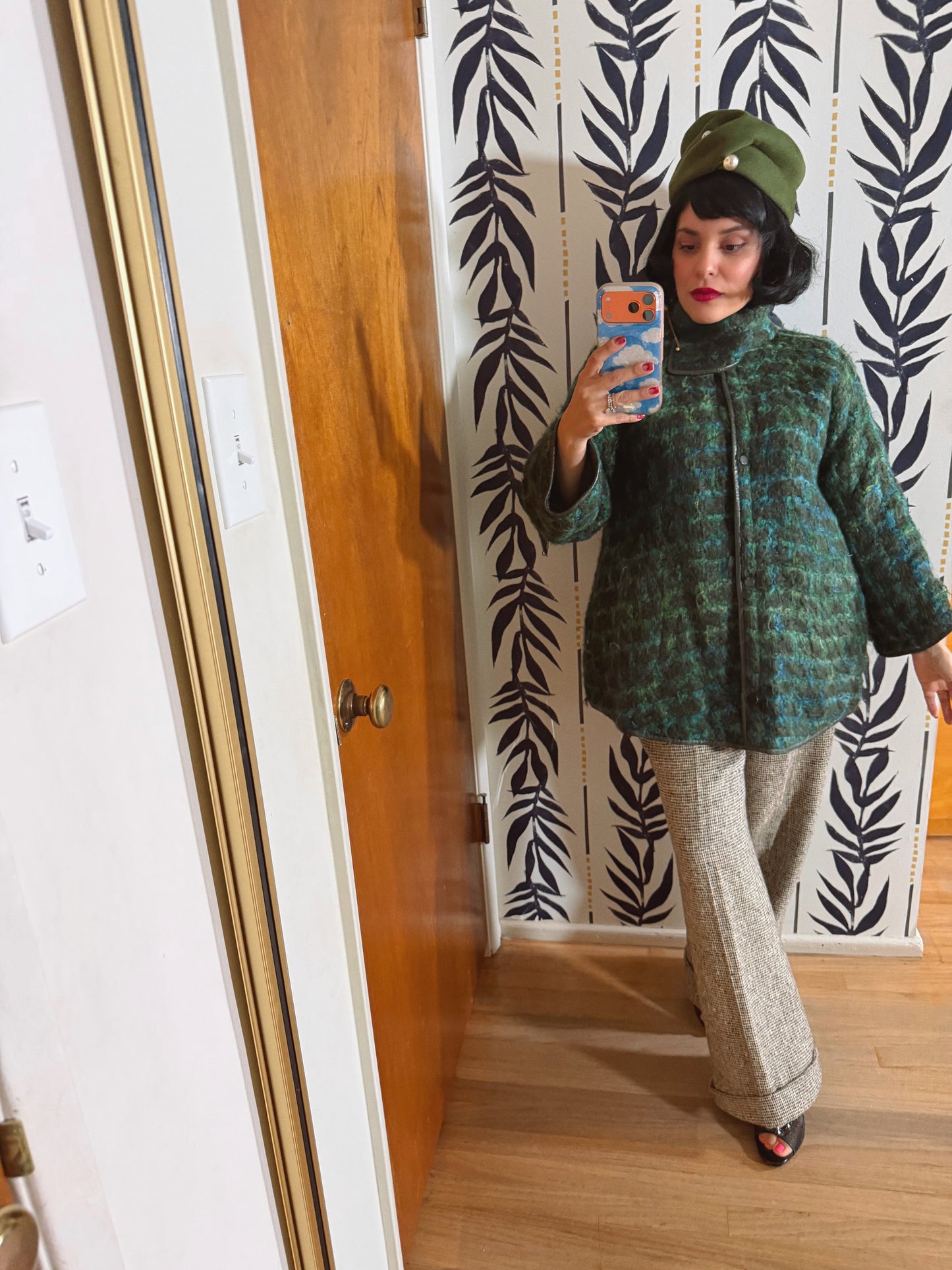 60s Vintage Bonnie Cashin Wool Boucle Jacket Fits CS-M