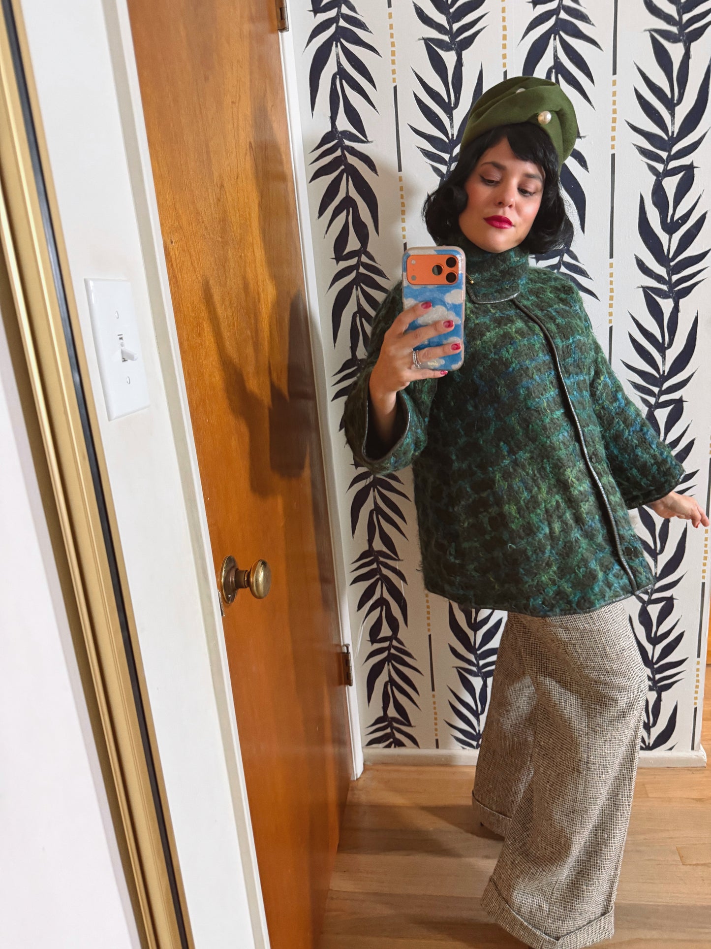 60s Vintage Bonnie Cashin Wool Boucle Jacket Fits CS-M