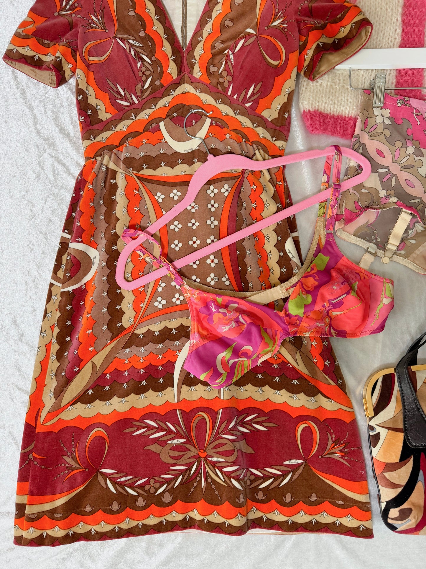 60s Vintage Emilio Pucci for FormFit Rogers Bralette 36B fits up to a C Cup