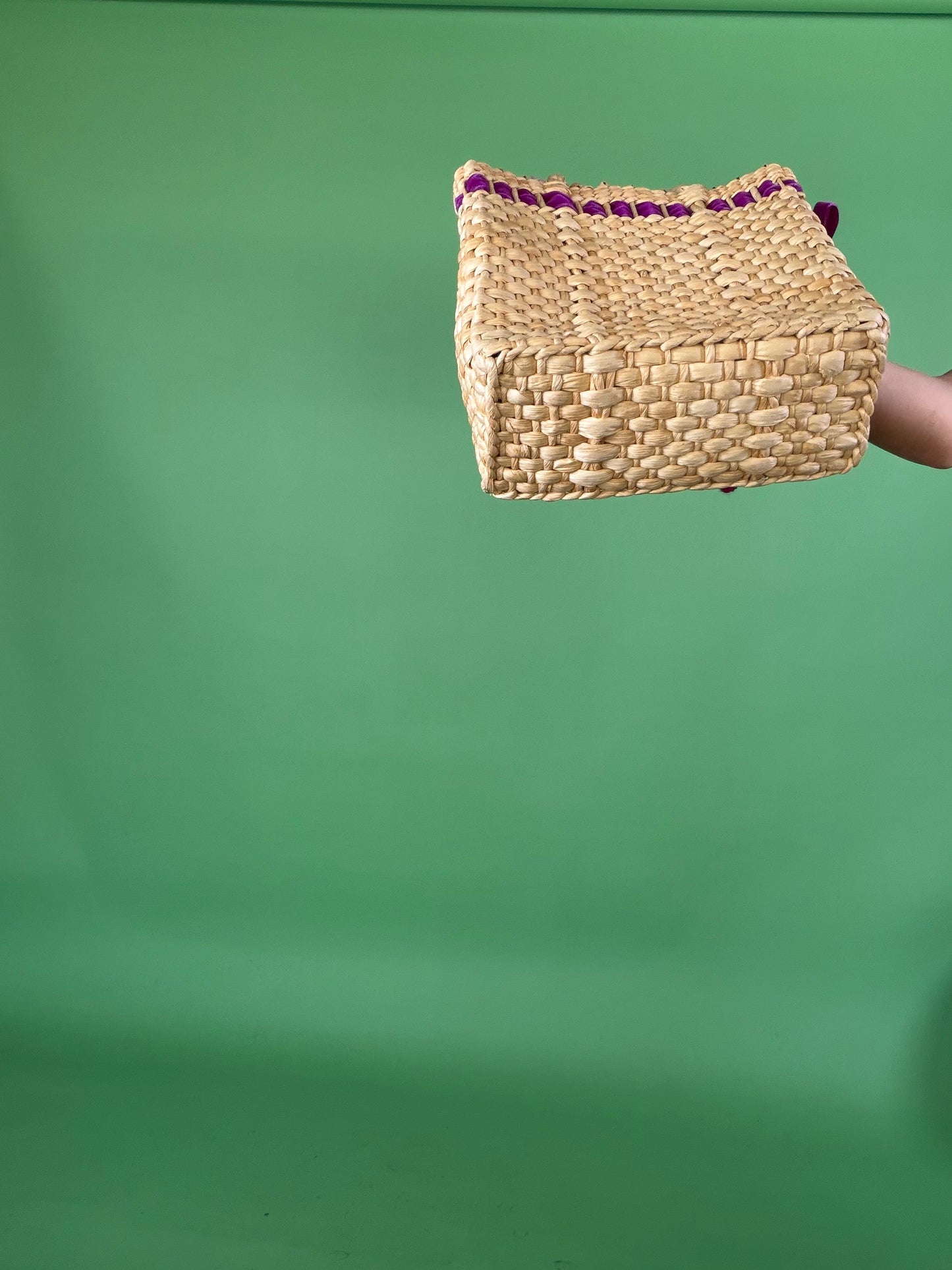 Vintage 60s Grape 3-D Novelty Strawbag