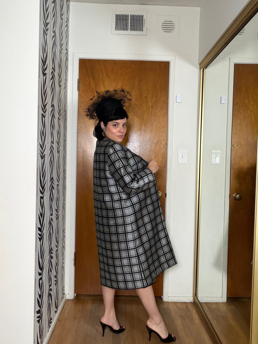 50/60s Black Dandelion Pillbox hat by Maria Pia