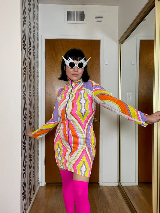 Vintage 60s "Travel-Lite By Boutique Loungewear" Dress - Best Fits Size S-M, Possible L