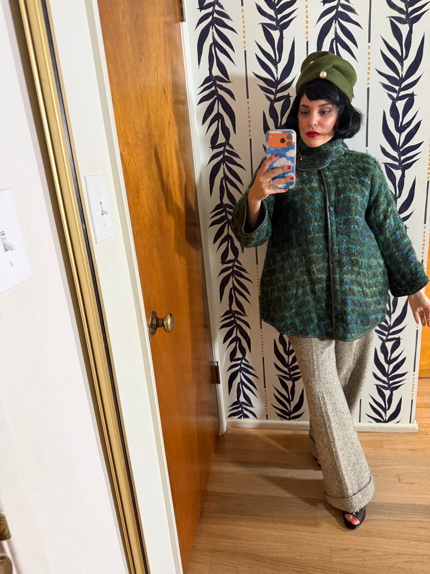 60s Vintage Bonnie Cashin Wool Boucle Jacket Fits CS-M