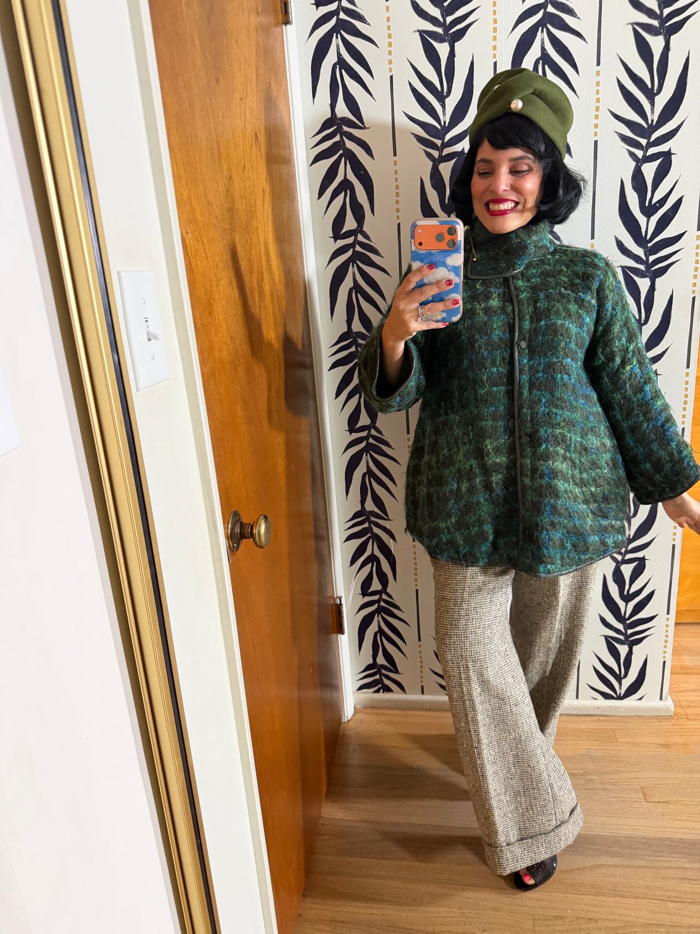 60s Vintage Bonnie Cashin Wool Boucle Jacket Fits CS-M