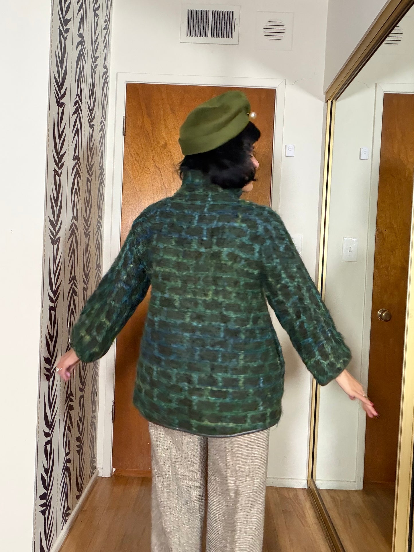 60s Vintage Bonnie Cashin Wool Boucle Jacket Fits CS-M