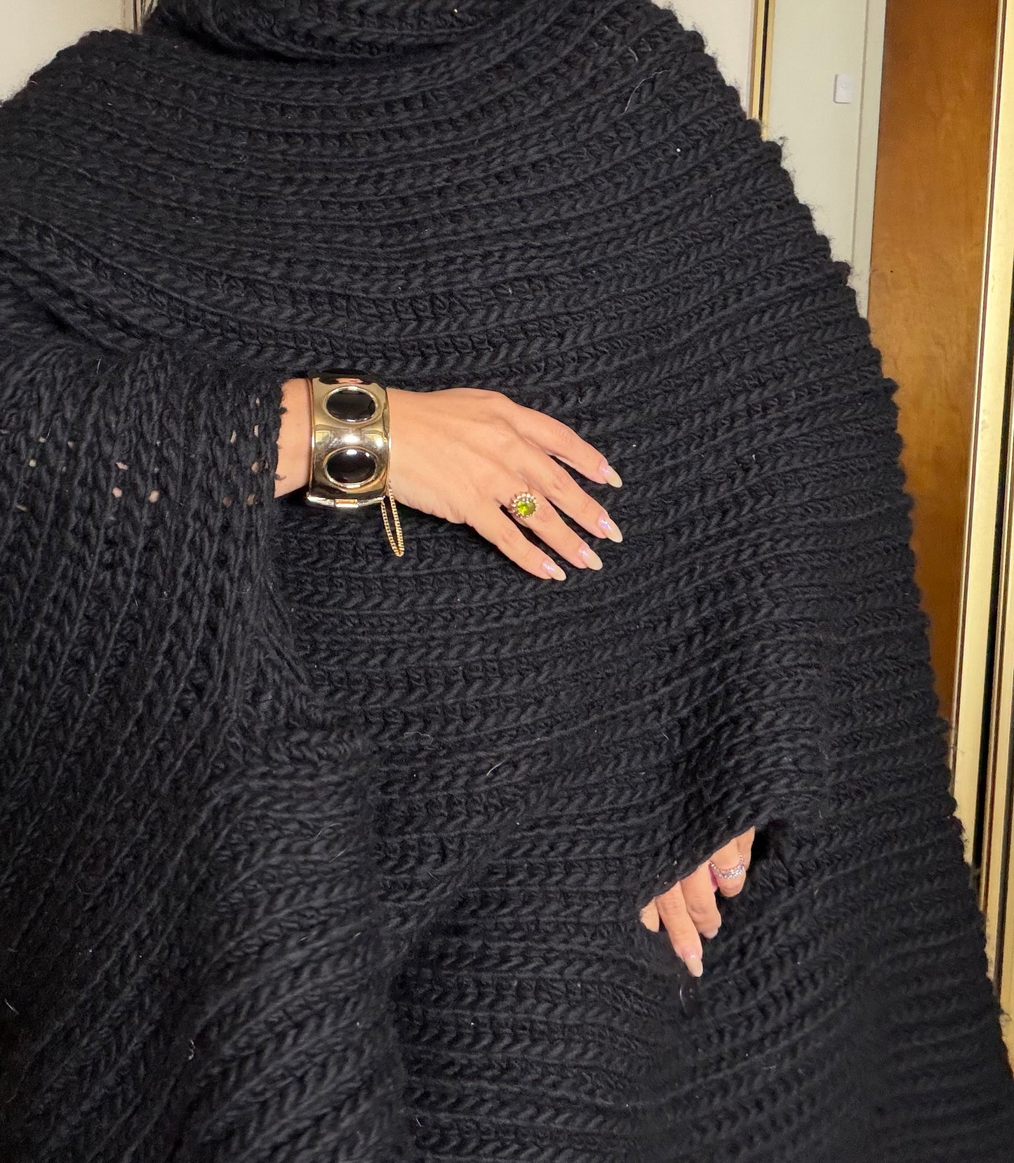 Vintage 60s/ 70s Mod Silver Braclet with Chain