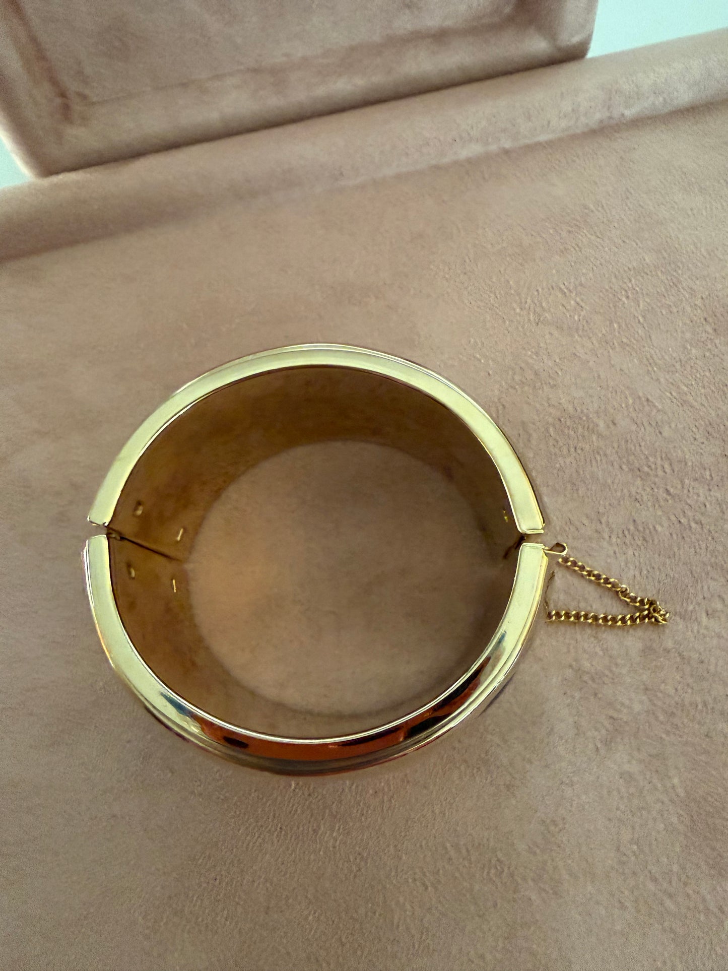 Vintage 60s/ 70s Mod Silver Braclet with Chain