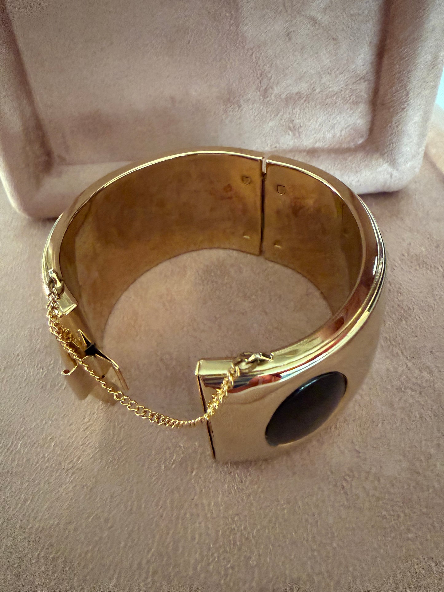 Vintage 60s/ 70s Mod Silver Braclet with Chain