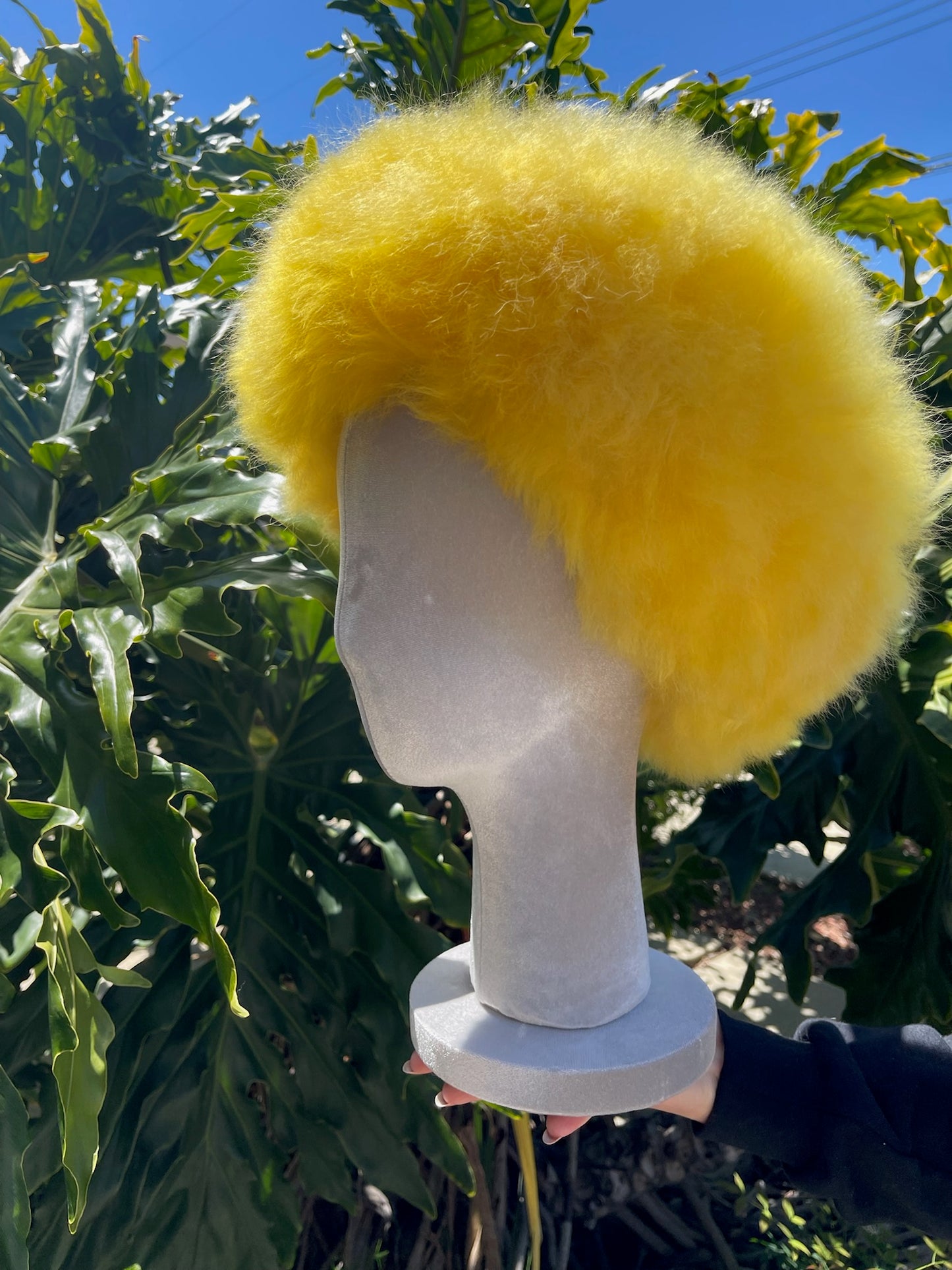 Baby Alpaca Hat - Yellow