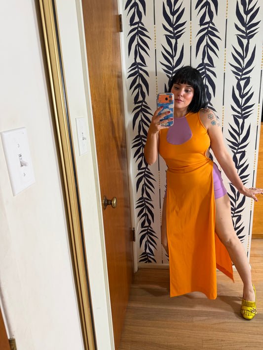 Vintage 60s Mod Go Go Set Eros of California Fits XS-SM and possible size M