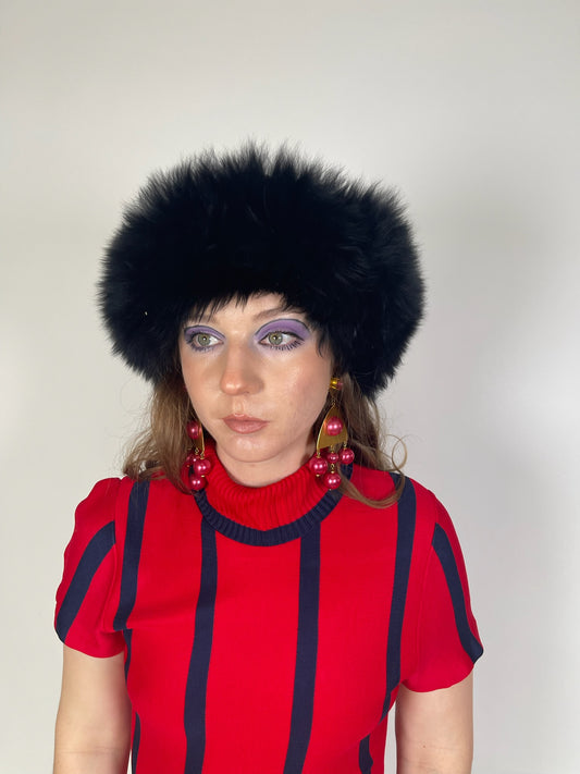 Baby Alpaca Hat - Black