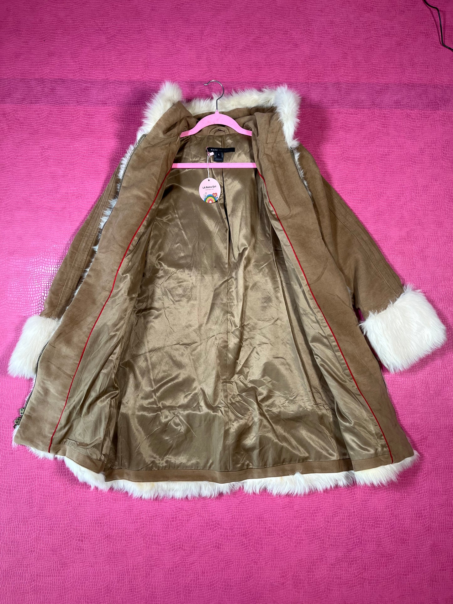 Vintage Y2K "Marc Jacobs" Penny Lane Style Coat - Best Fits Size XS-L