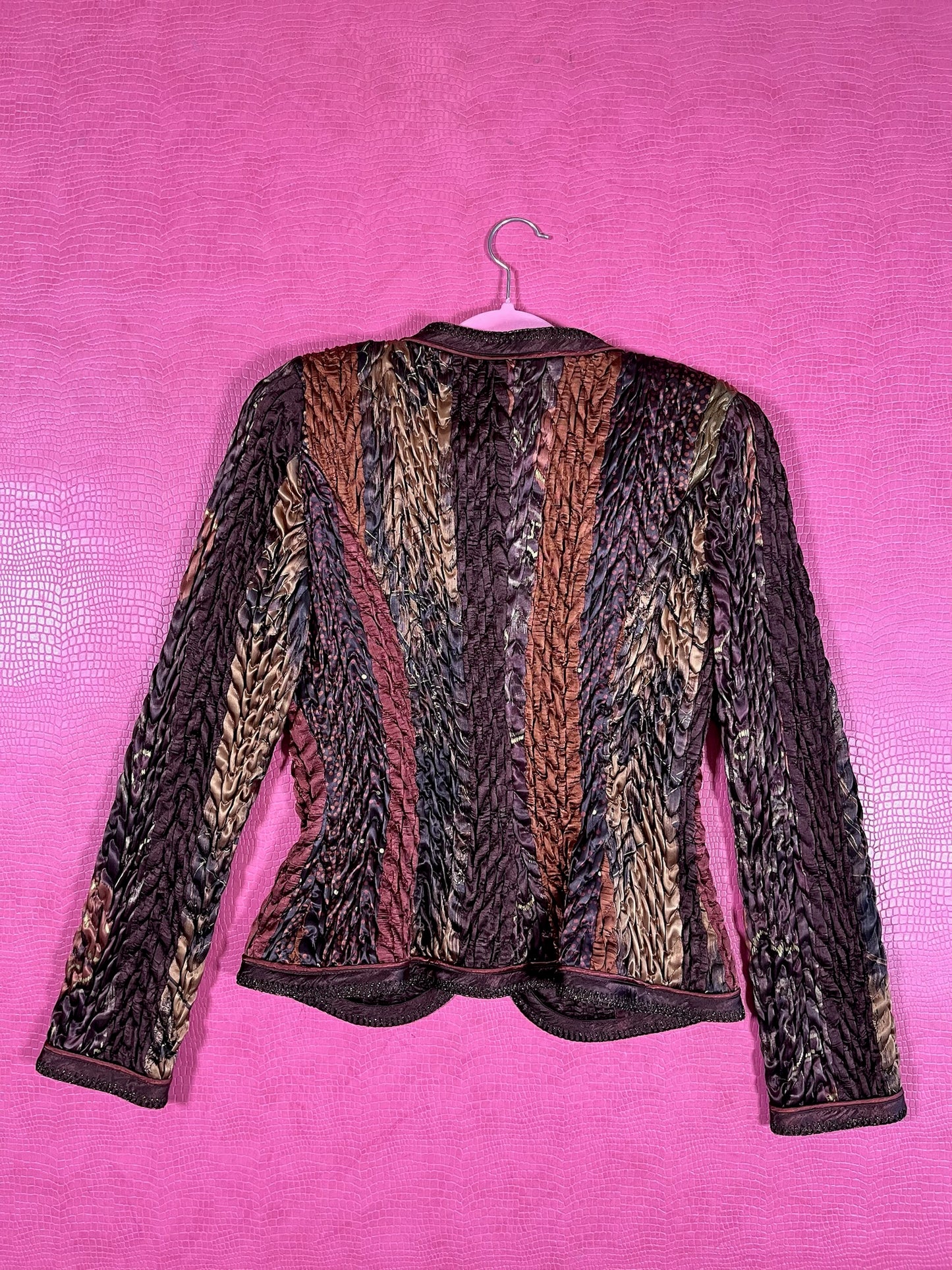 Vintage 80s "Jeanne Marc" Jacket - Best Fits Size XS-M, Possibly L