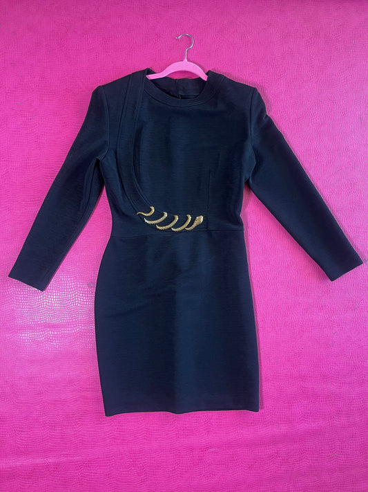 Vintage 80s "Joseph Ribkoff" Snake Dress - Best S-M