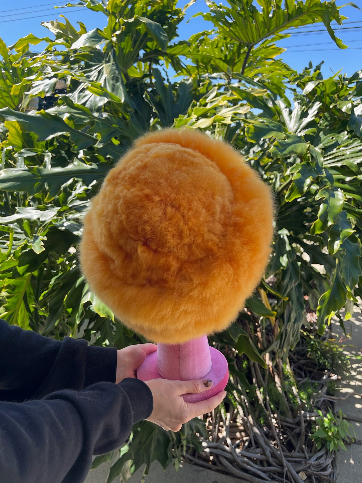 Baby Alpaca Hat - Marigold Orange