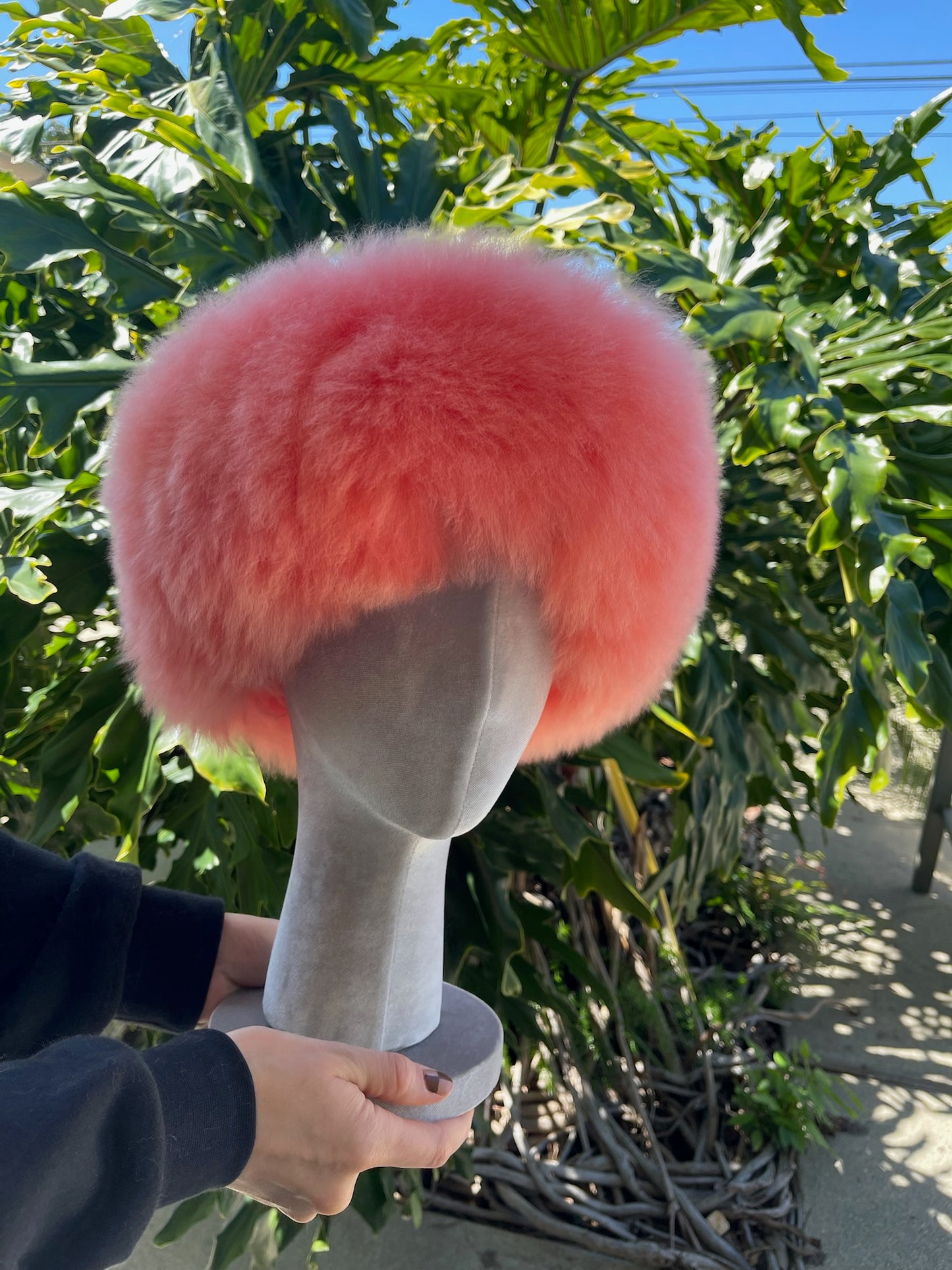 Baby Alpaca Hat - Rosey Pink