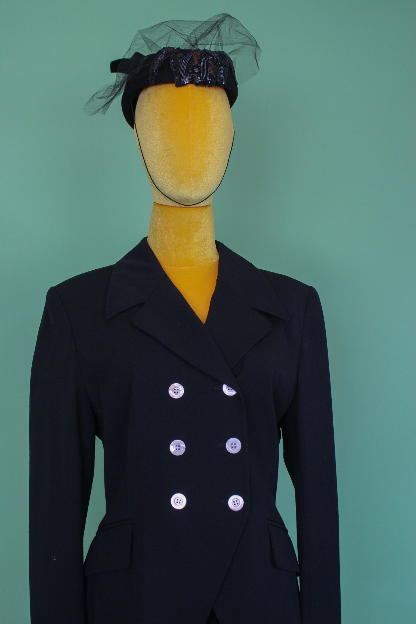 Vintage 90s "Escada" Button Blazer Best Fits Size M, Possible L